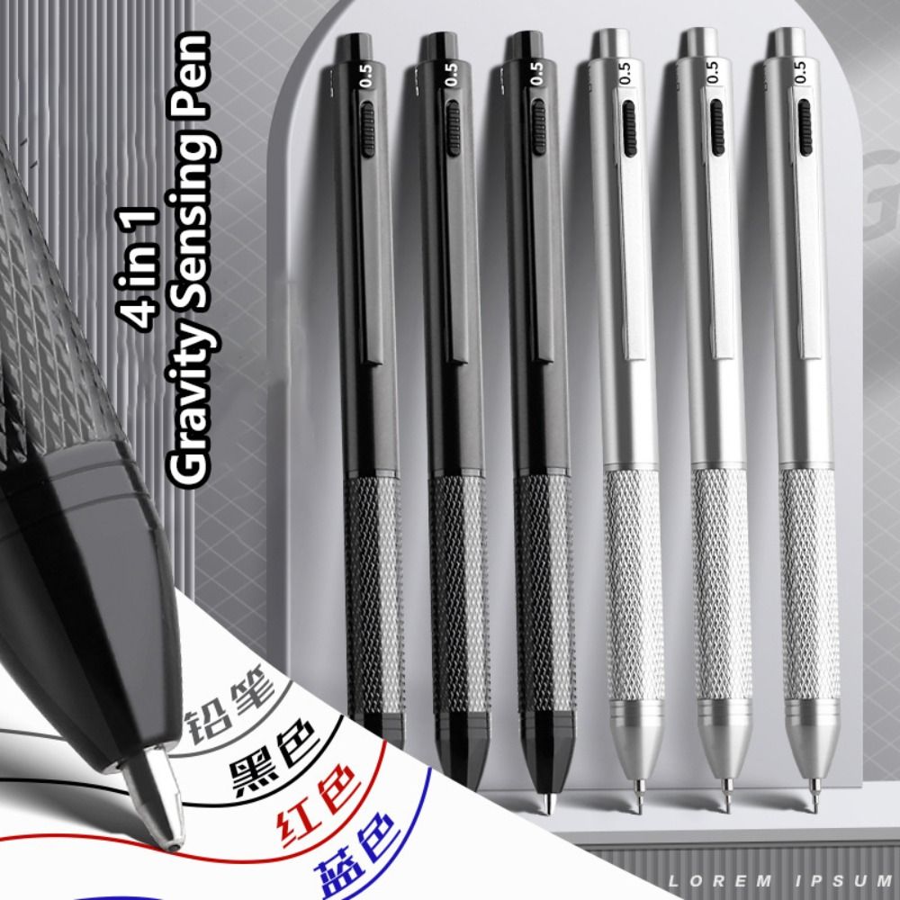 Staedtler Pencil Lumocolor - قلم استشعار الجاذبية المعدني متعدد الوظائف