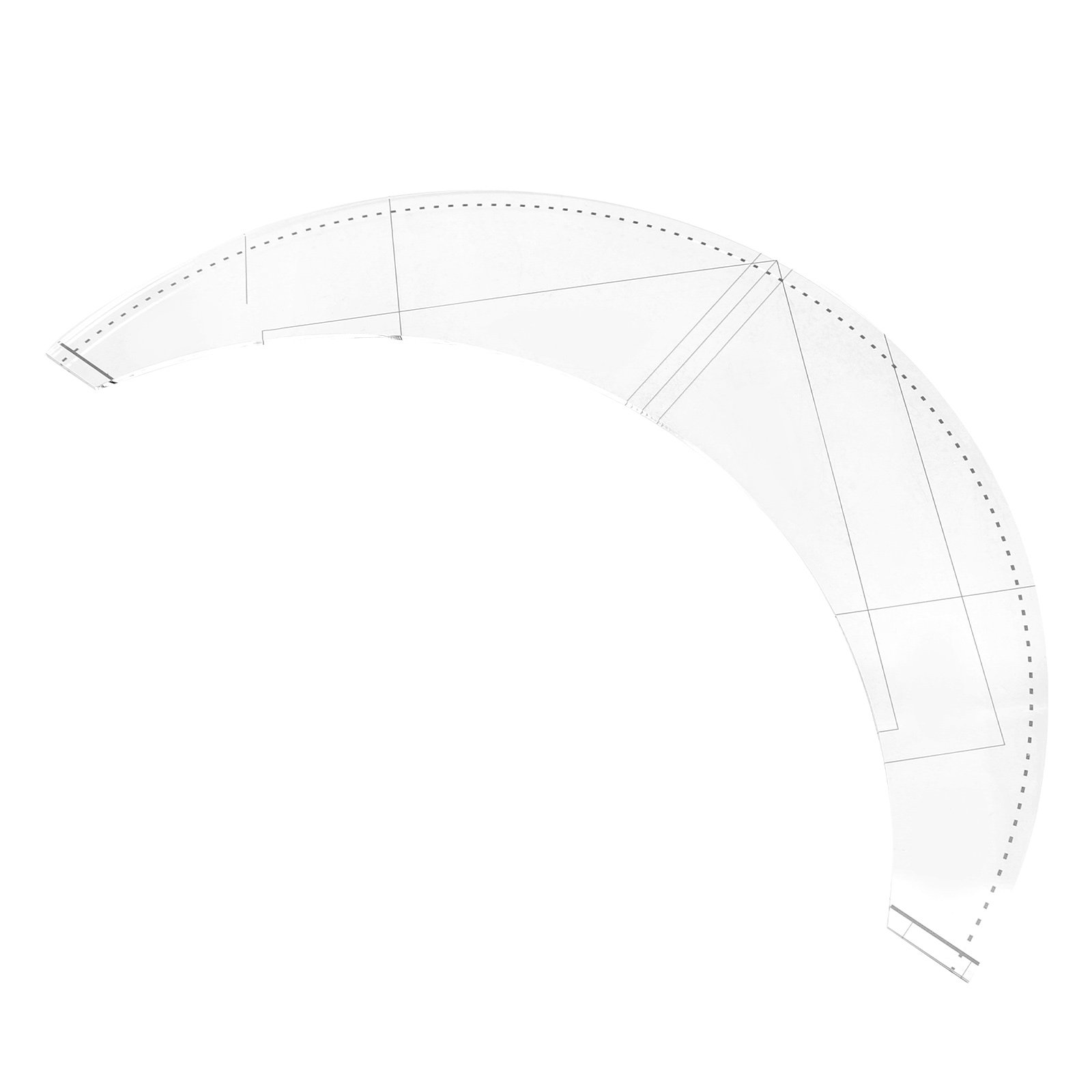 Sewing Gauge Ruler - مسطرة متعددة الاستخدامات من الأكريليك للخياطة