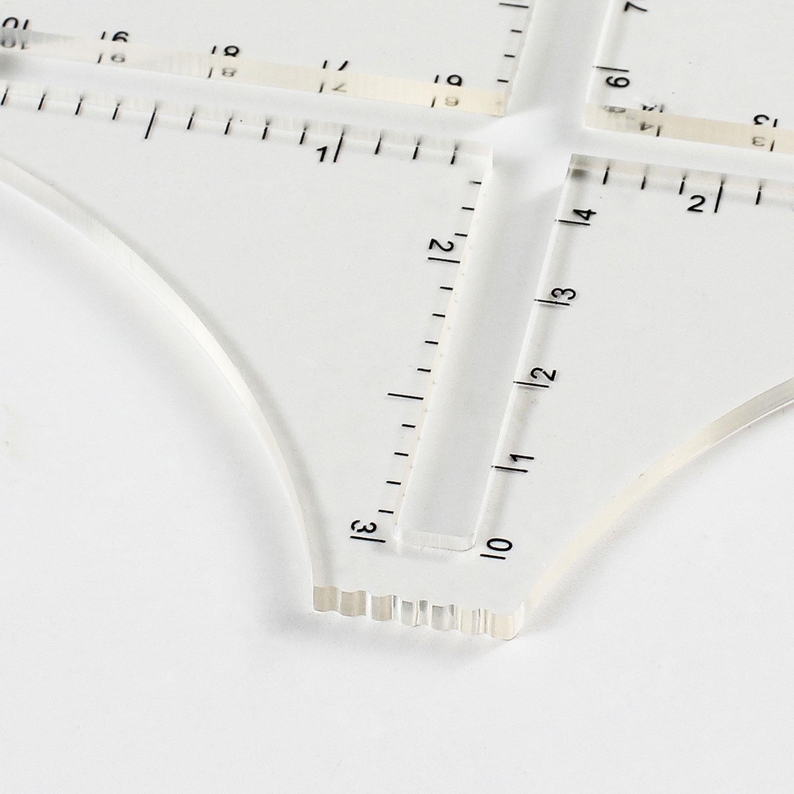 مقياس كثافة الحياكة الشفاف الم - مراجعة Sewing Gauge Ruler وسعره