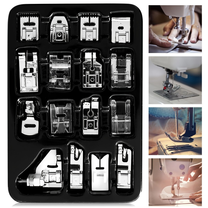 مجموعة من 16 قطعة من قواعد الض - مراجعة Textile Sewing Machine وسعره